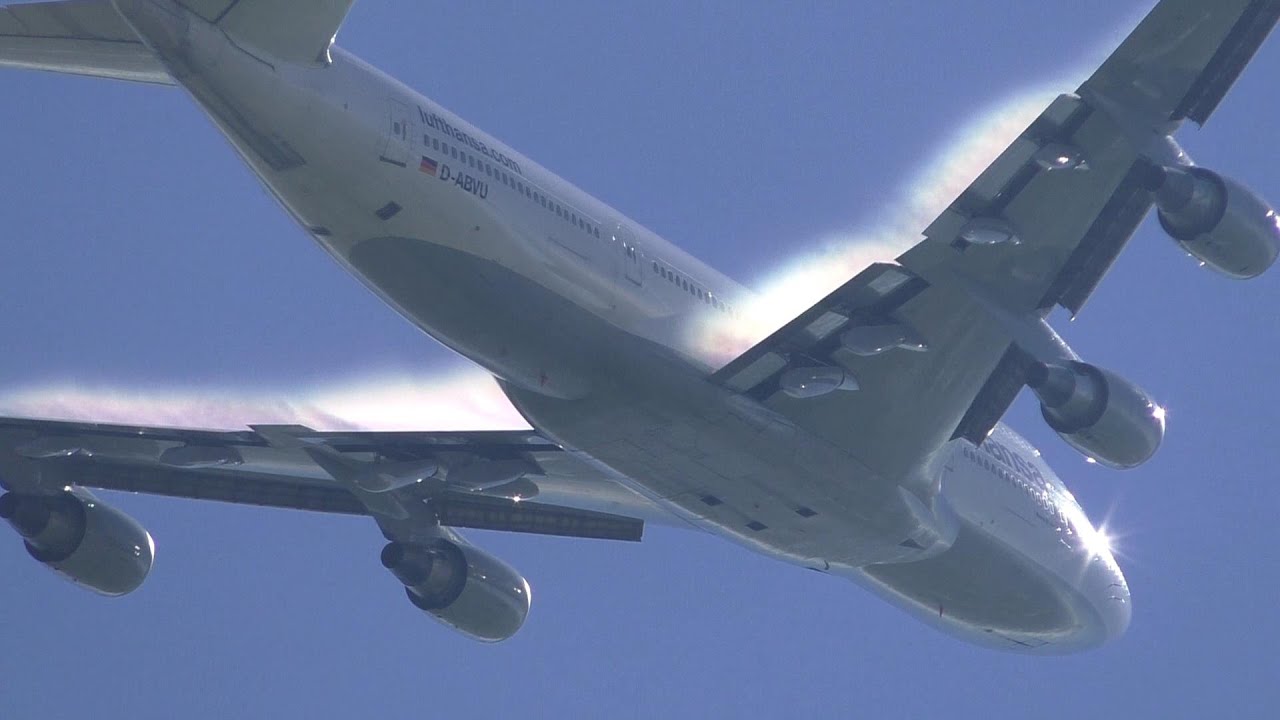 DIVERSION | Lufthansa 747-430 [D-ABVU] Takeoff from Calgary