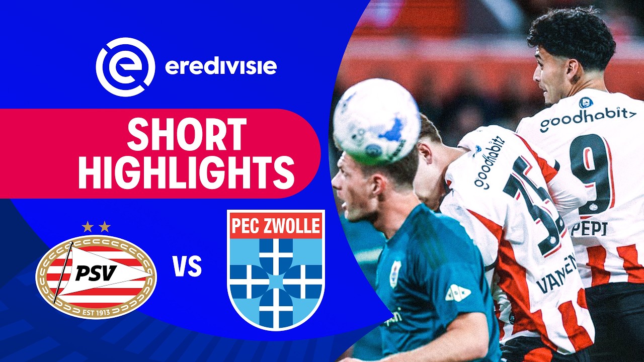[Highlight] Dutch Eredivisie : PSV Eindhoven vs PEC Zwolle (24-04-69)