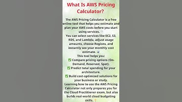 What Is AWS Pricing Calculator? | Estimate Your Cloud Costs 💰
