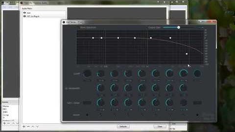 Filtering out CRT whine using OBS Studio and a VST Plugin