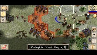 Ancient Battle: Hannibal (by HexWar Games) - offline strategy game for Android and iOS - gameplay. screenshot 2