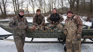 Duck Hunting the St. Francis River...DURING BLIZZARD!!!