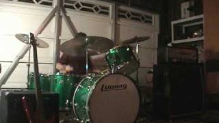 Old Vintage Ludwig Green Sparkle II - Moby Dick