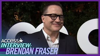 Brendan Fraser Says Sadie Sink Is 'Fantastic' (Exclusive)