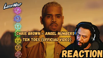 HIS BEST VIDEO! Chris Brown - Angel Numbers / Ten Toes (Official Video) Reaction