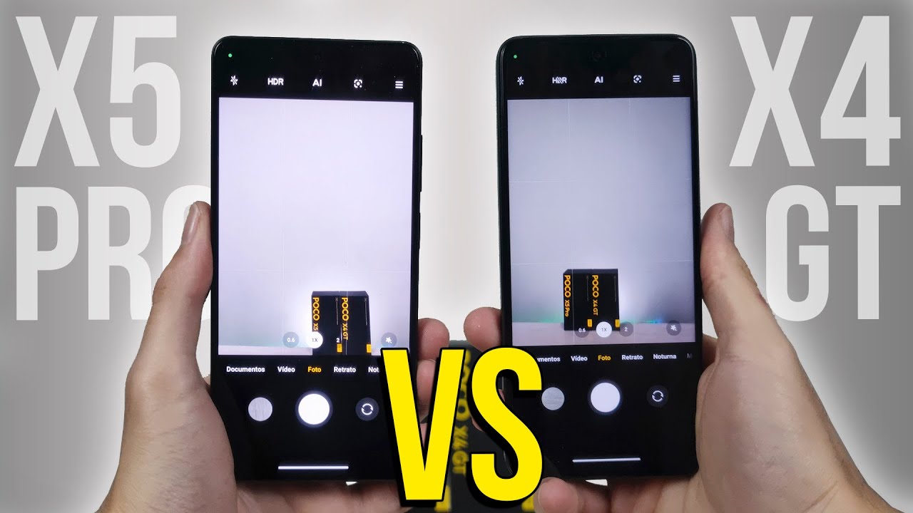 POCO X5 Pro vs POCO X4 GT CÂMERA !! qual Celular tem a MELHOR Câmera ...