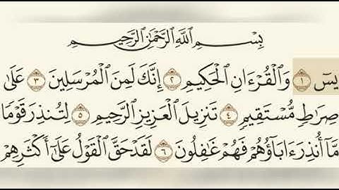 سورة يس مسموعة مكتوبة الشيخ صلاح البدير