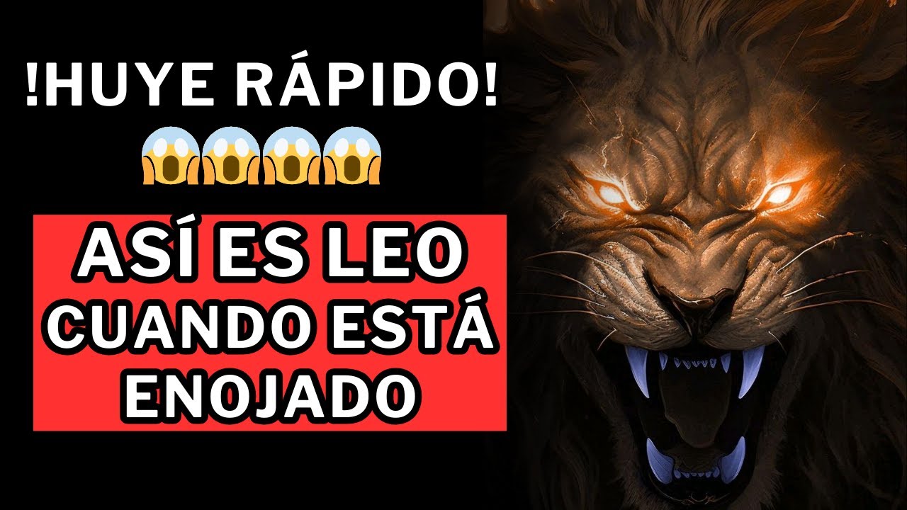 Así es Leo cuando está ENOJADO 😱😱😱