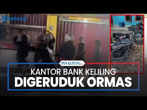 Kantor Bank Keliling Digeruduk Ormas