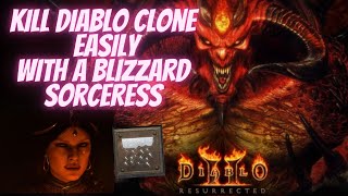 [GUIDE] Diablo 2 Resurrected. How to kill Diablo Clone with a Cold Sorceress. Easy! D2R DClone Easy!