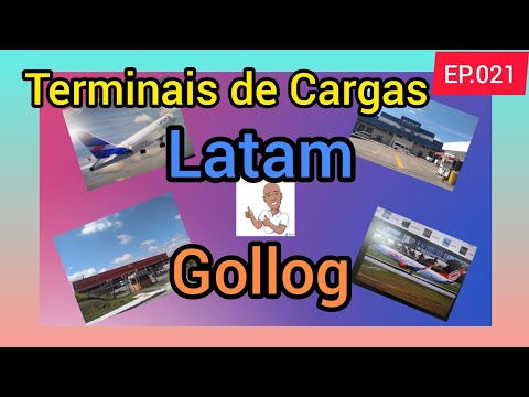 Terminal de cargas Latam e Gollog Gru.