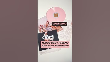 Unboxing ​⁠@sabrinacarpenter Man’s Best Friend Alt Cover 2 Version!! Record player light by Vylumi