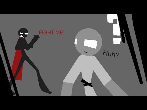 a quick fight between my characters [sticknodes] - YouTube