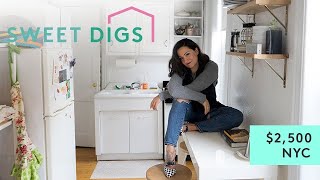 What 2,500 Will Get You In Nyc Sweet Digs Home Tour Refinery29