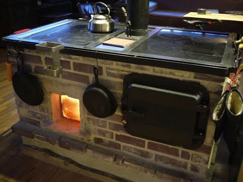 Walker Wood Fired Masonry Cookstove and Oven Introduction and Overview