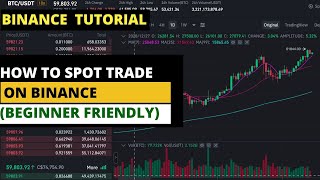 HOW TO SPOT TRADE ON BINANCE (BINANCE TUTORIALS FOR BEGINNERS) screenshot 3