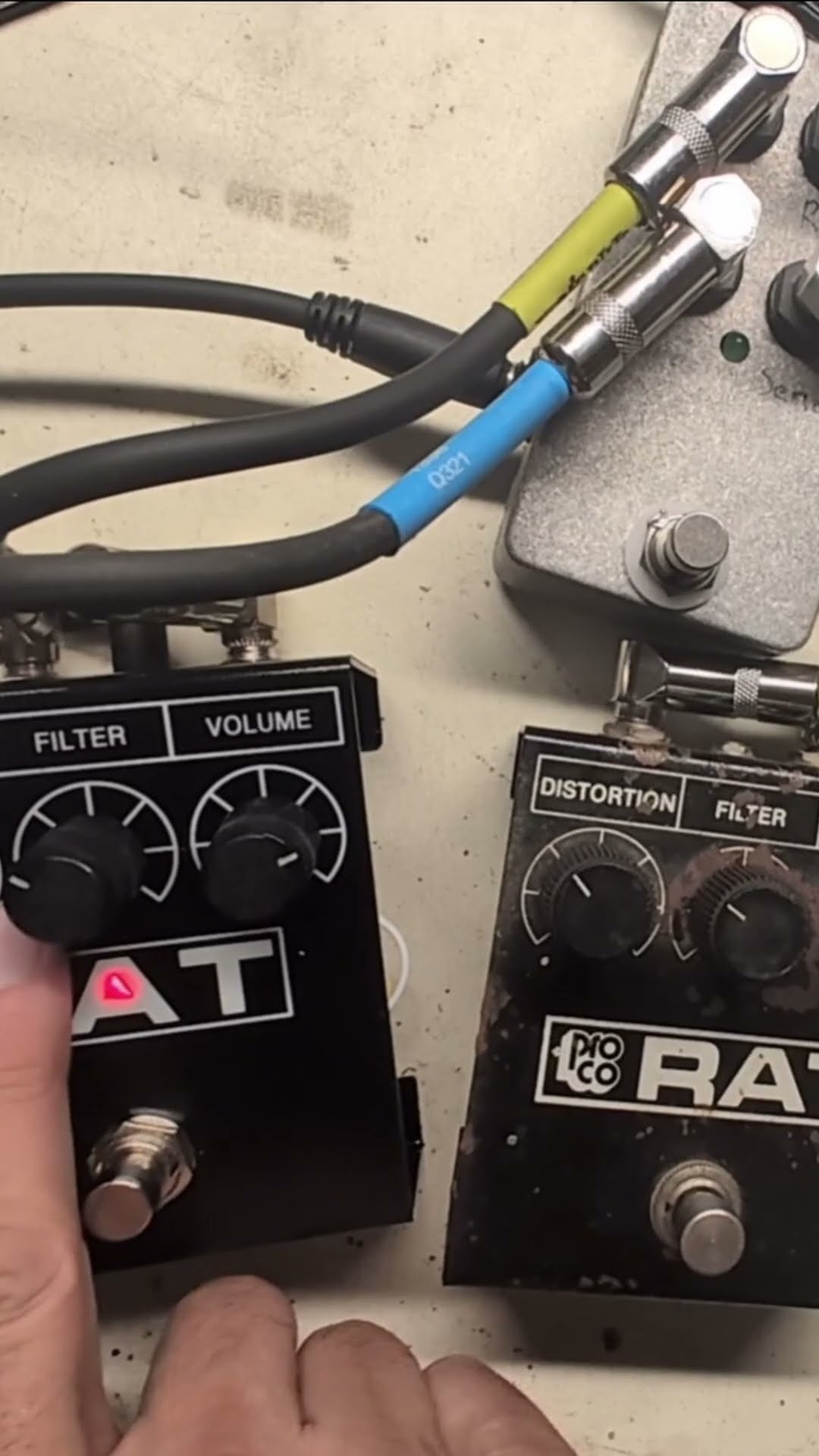 Vintage 1986 RAT vs. Modern 2025 RAT Pedal #guitar #guitareffects