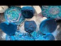 Super satisfying blue mixed gym chalk crush