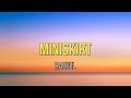 Raebel  Miniskirt (lyrics)