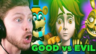 FNAF GAME THEORY "FNAF, I SOLVED Ruin Security Breach" by @GameTheory REACTION!