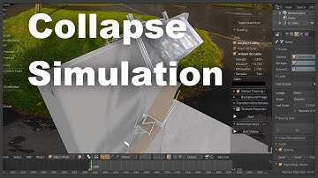 Blender | Structure collapse visualization