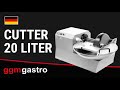 Horizontaler cutter  20 liter und 12 liter