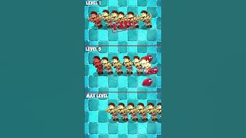 Pvz 2 challenge - Cran Jelly with power up Vs 5 ice Zombies