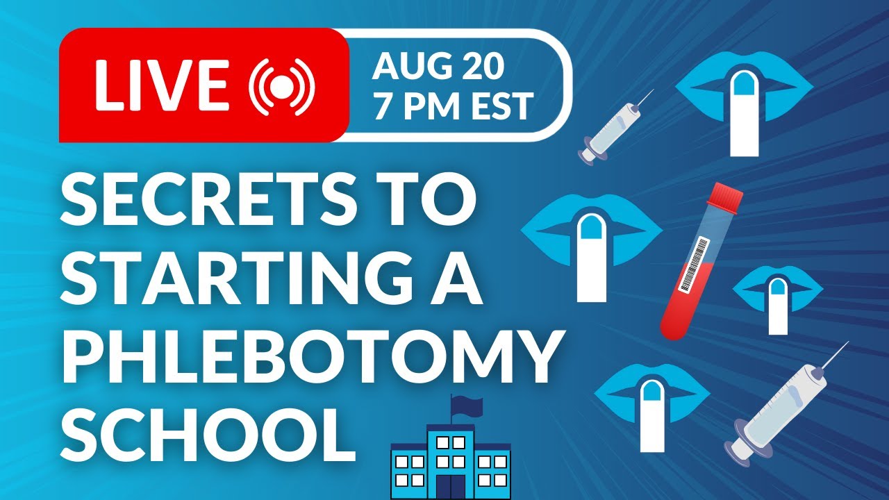 how-to-start-a-phlebotomy-school-youtube