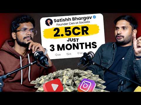 Youtube से घर बैठे करोड़ो कमाना है तो ज़रूर देखे ये Podcast | ft. Satishh Bhargav | Prateek Vaibhav