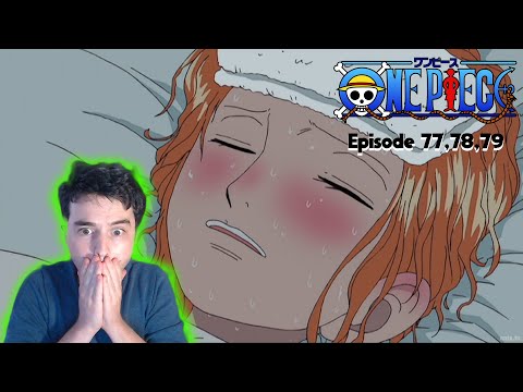 Nami Is Sick!? ONE PIECE REACTION - Episode 77, 78, & 79 