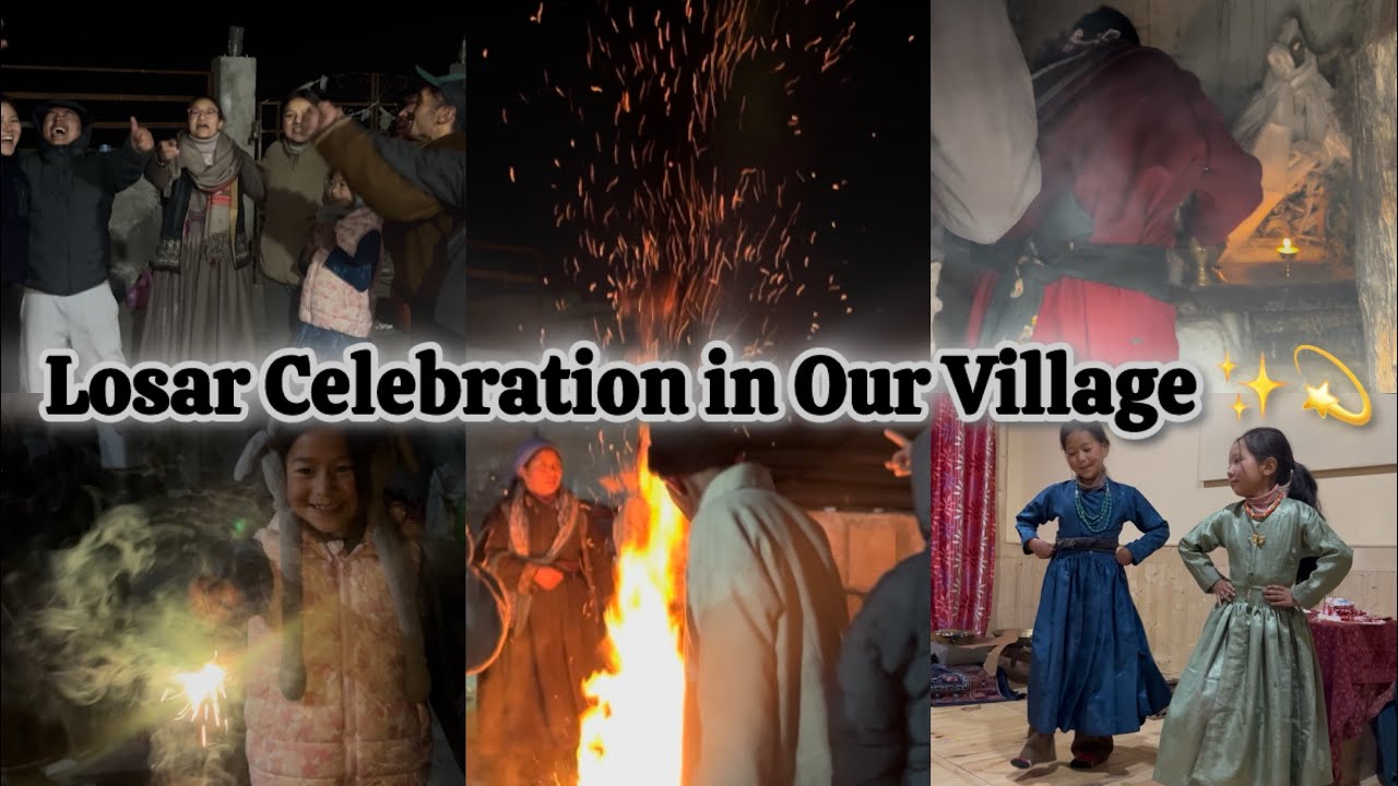  Losar Celebration in Our Village | Ladakh Vlog 💫✨
