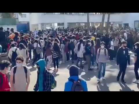 flash mob’ au lycée #Lyautey de #Casablanca