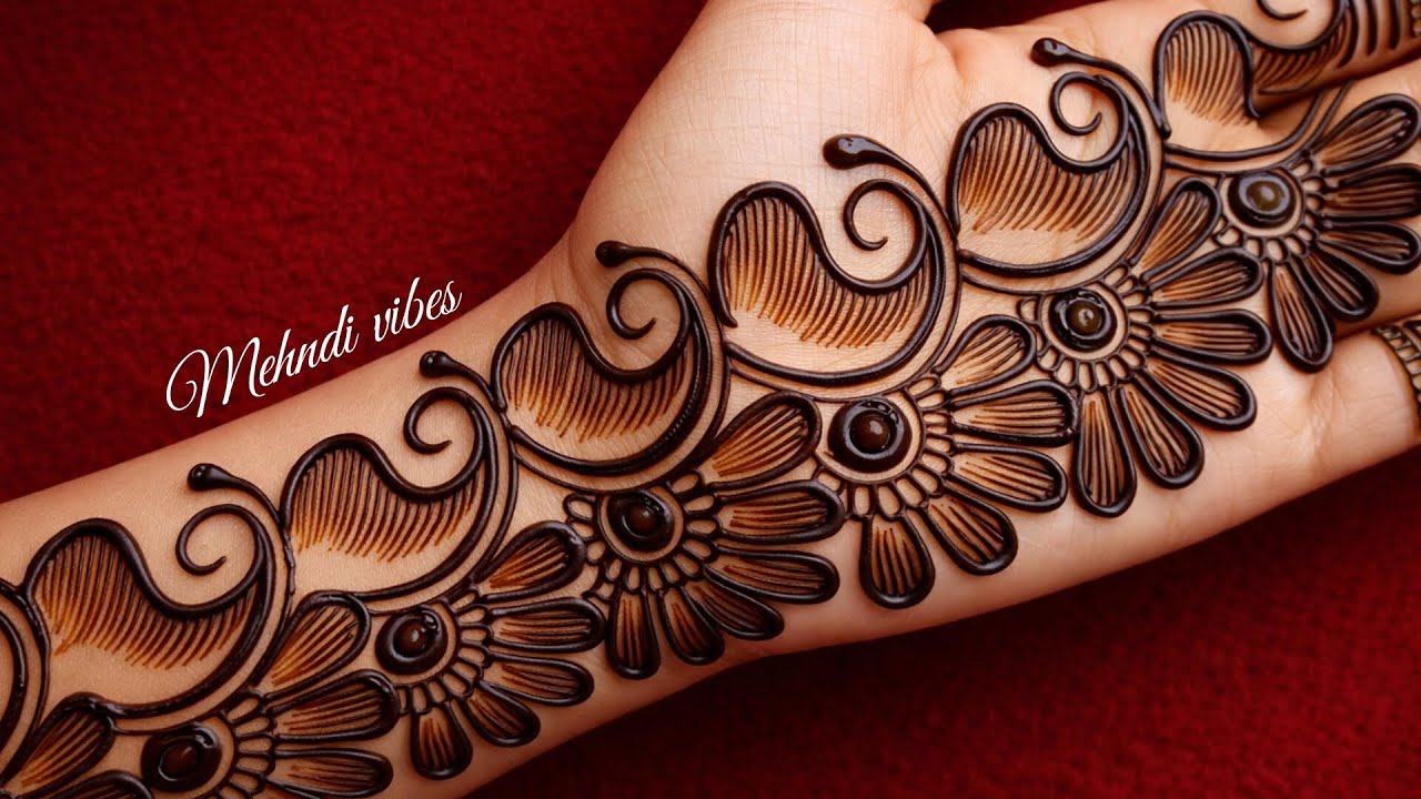 Stylish front hand mehndi design | Arabic Mehndi Design | Mehndi Design | Mehndi designs | Mehndi | 
