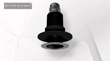 Fisheye Covert Camera with Bundled Flush Mount Mounting Video