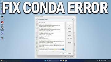 How To Fix  Conda is Not Recognized Error in VSCode - Easy Fix