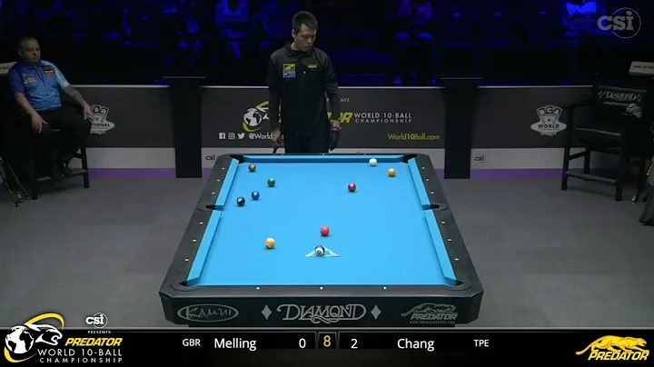 Predator World 10 Ball Championship: Chris Melling...