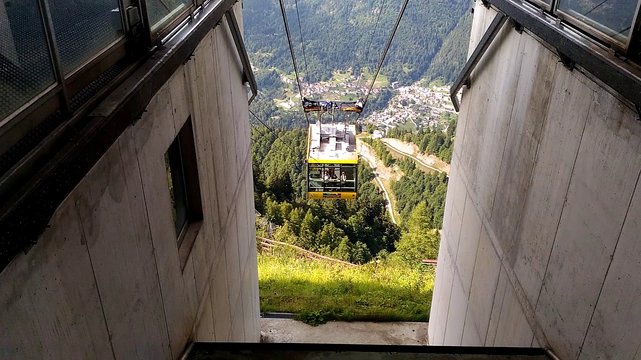 Funivia Ravascletto-Zoncolan: arrivo a monte