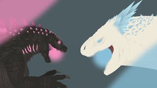 Godzilla Evolved vs Shimo (Short Fight)