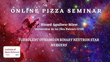 Ricard Aguilera - Turbulent Dynamo in Binary Neutron Star Mergers
