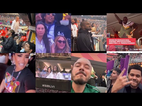 Celebrity Going Crazy - Super Bowl Halftime Show2022 Eminem,Dr.Dre,Snoop Dogg,50Cent,Maryj,Kendrick