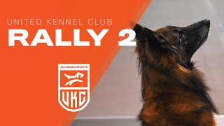 Learn The Rally 2 Exercises l UKC Rally Obedience
