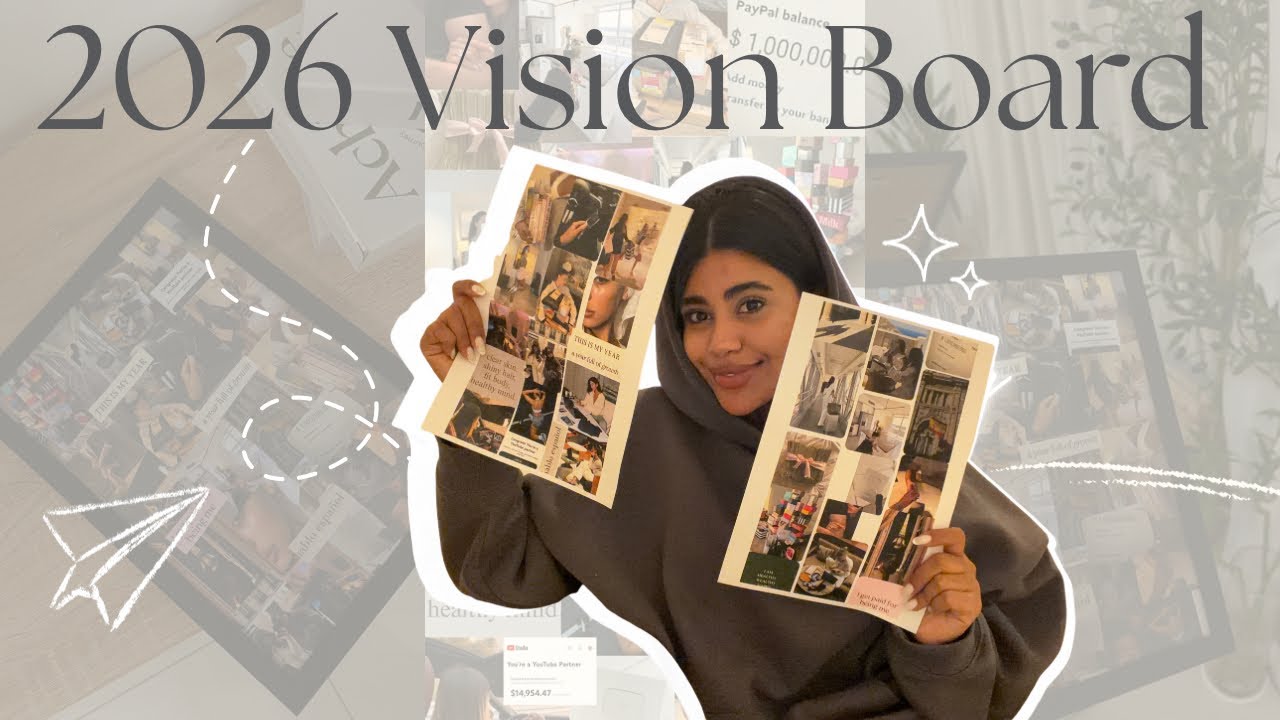2026 Vision Board | تخطيطات السنة الجديدة