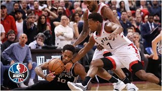 DeMar DeRozan loses return to Toronto, Kawhi Leonard surges Raptors to win | NBA Highlights