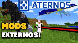 COMO COLOCAR MODS EXTERNOS no Servidor ATERNOS!!! Tutorial Minecraft