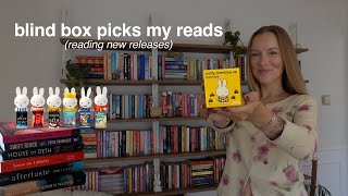 creative ways to choose your next book (new releases reading vlog!) 🌟