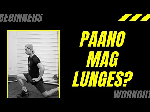 Video: Paano Mag-lunges