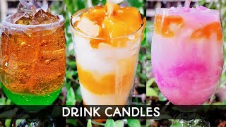 MANGO MOUSSE CANDLE | STRAWBERRY SHAKE CANDLE | COCKTAIL DRINK CANDLE | DRINK CANDLES