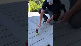 Disappearing Deck Screws! #Shorts