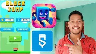 block jump game project in sketchware pro #AndroidAppdeveloper#sketchware #aauraparti screenshot 2