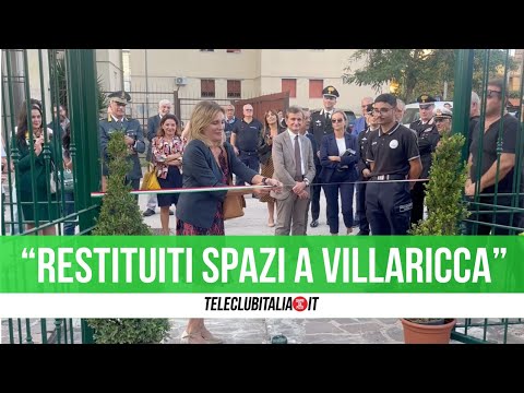 Villaricca: riaperta villetta comunale e assegnato bene confiscato